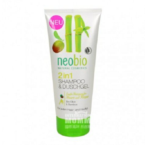 Neobio 독일네오바이오유기농올리브대나무투인원목욕샴푸해외버전