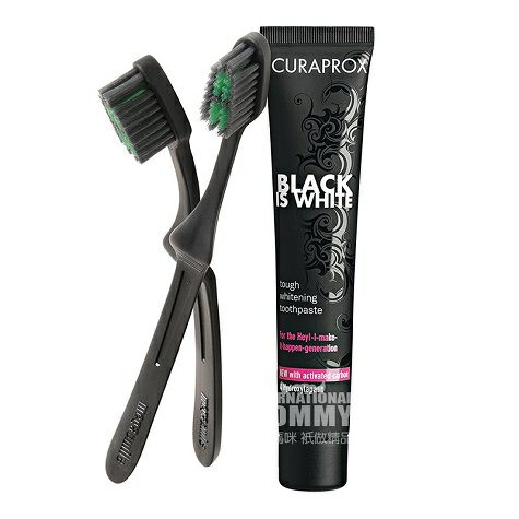 CURAPROX 깨끗한치약칫솔세트미백스위스치약얼룩