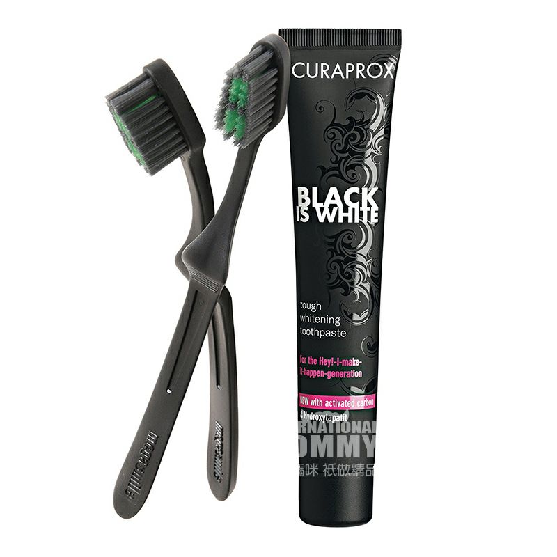 CURAPROX 깨끗한치약칫솔세트미백스위스치약얼룩