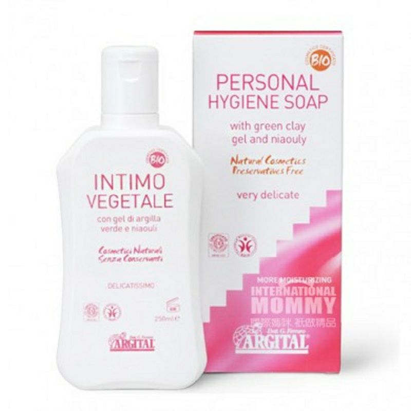 ARGITAL 이탈리아여성전용부품살균및가려움증제거및약산관리솔루션해외버전