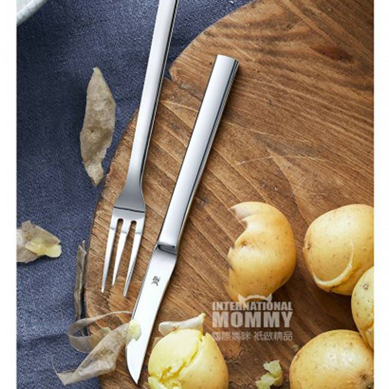 WMF 독일어광택스테인레스스틸감자나이프와포크두조각세트해외버전