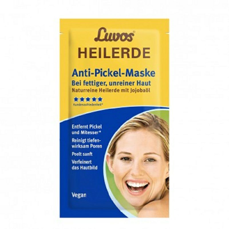 Luvos 독일유기진흙여드름방지여드름정화딥클렌징마스크 * 10 해외버전