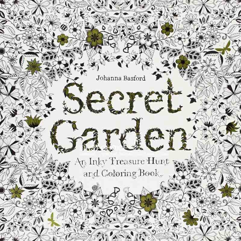 Secret Garden 영국시크릿가든핸드페인팅북영문판해외판
