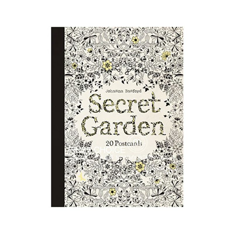 Secret Garden 영국시크릿가든영문원본손그림엽서해외판