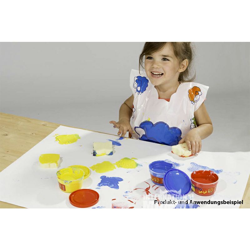 GIOTTO 이탈리아무독성빨 4 색낙서전문핑거페인팅구아슈페인트세트해외버전