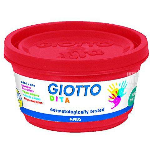 GIOTTO 이탈리아 6 색핑거페인트는안전하고무독성이며세척가능한해외버전입니다.