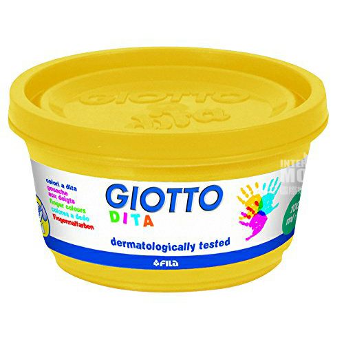 GIOTTO 이탈리아 6 색핑거페인트는안전하고무독성이며세척가능한해외버전입니다.