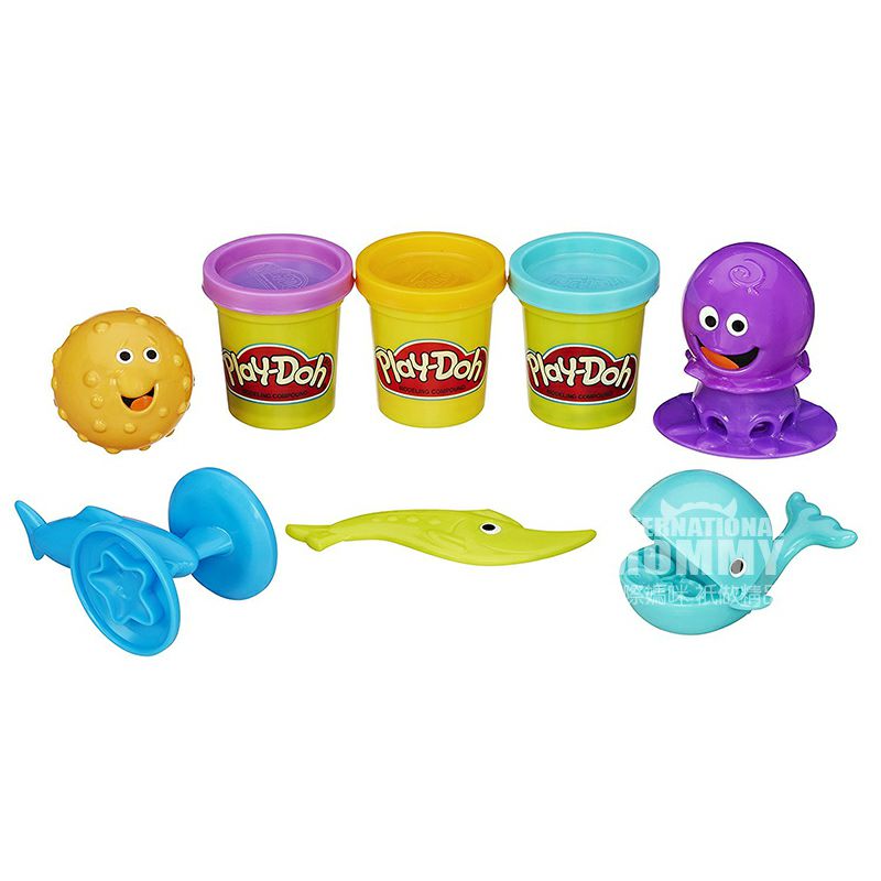 Play Doh 미국사람해양동물색진흙해외판
