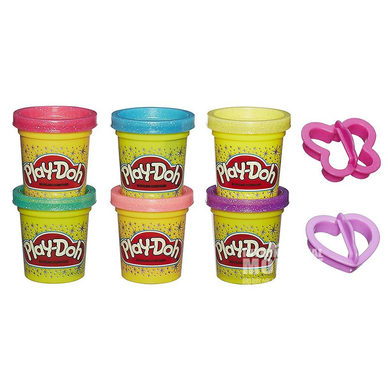 Play Doh 미국 6 색무독성플라스티신수트해외판