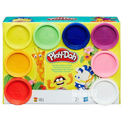 Play Doh 미국사람어린이용 8 색레인보우플라스티신해외에디션