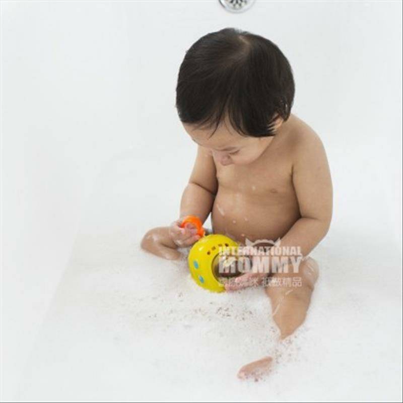 SKIP HOP 미국아기원숭이잠수함프로펠러당겨로프전원목욕장난감해외버전