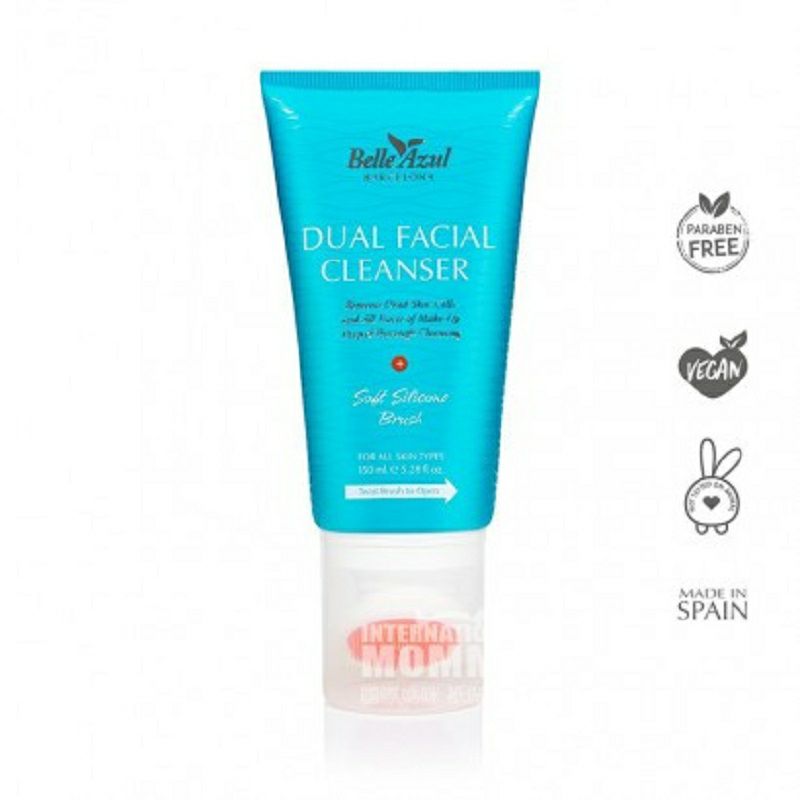 Belle Azul 스페인 2 in 1 딥클렌징페이셜클렌저클렌징브러쉬해외버전