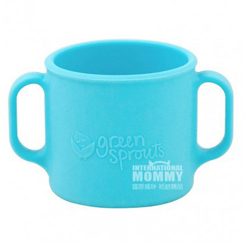 Green Sprouts 미국사람어린이용실리콘트레이닝컵해외버전