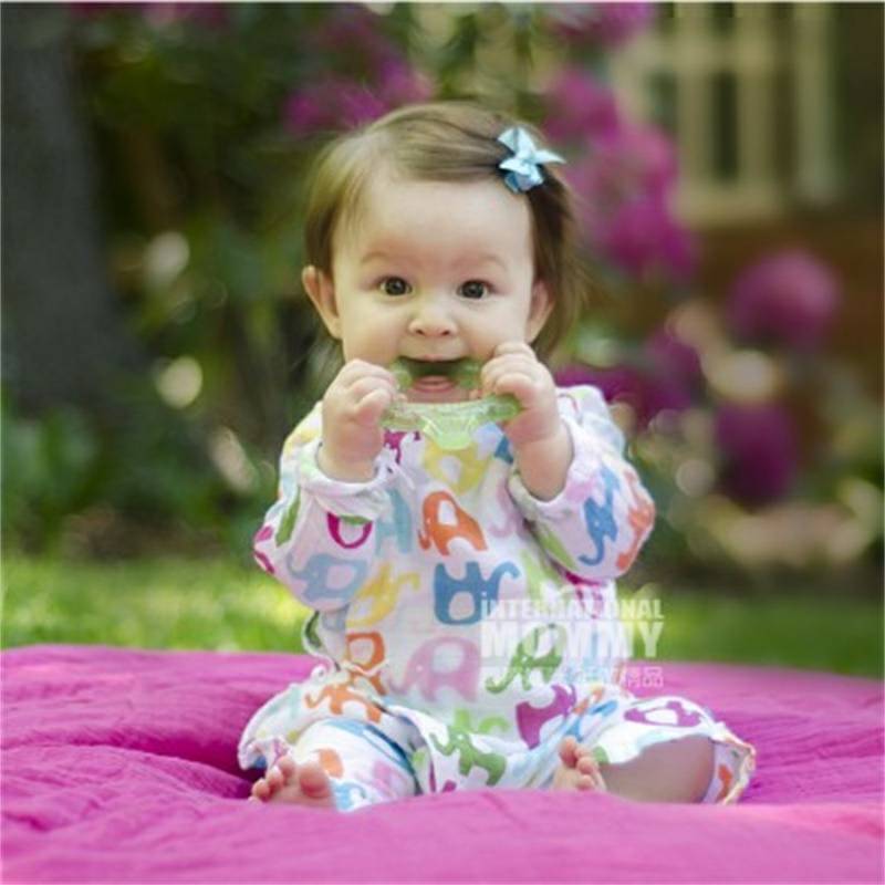 Green Sprouts 미국녹색콩나물미국의아기야채모양구호잇몸붓는진통해외판