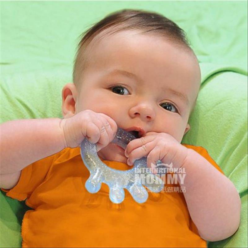 Green Sprouts 미국아기구강식품보충훈련장치손모양의치아젤두해외판