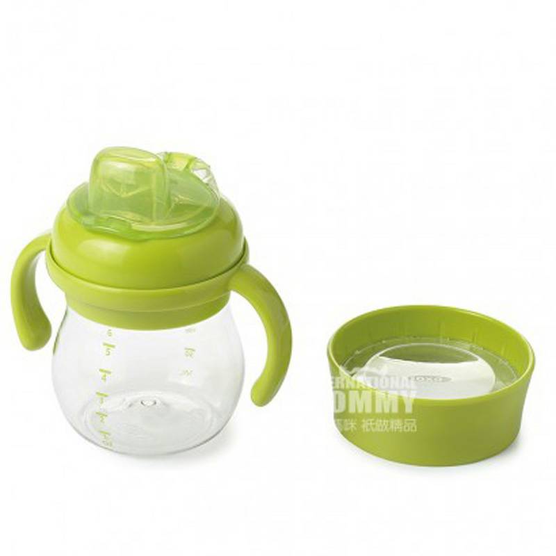 OXO tot 미국손잡이부드러운입빠는컵해외버전사람