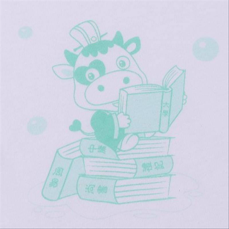 Verantwortung 남녀아기중국부티크문화고급면여름반팔티셔츠그레이블루