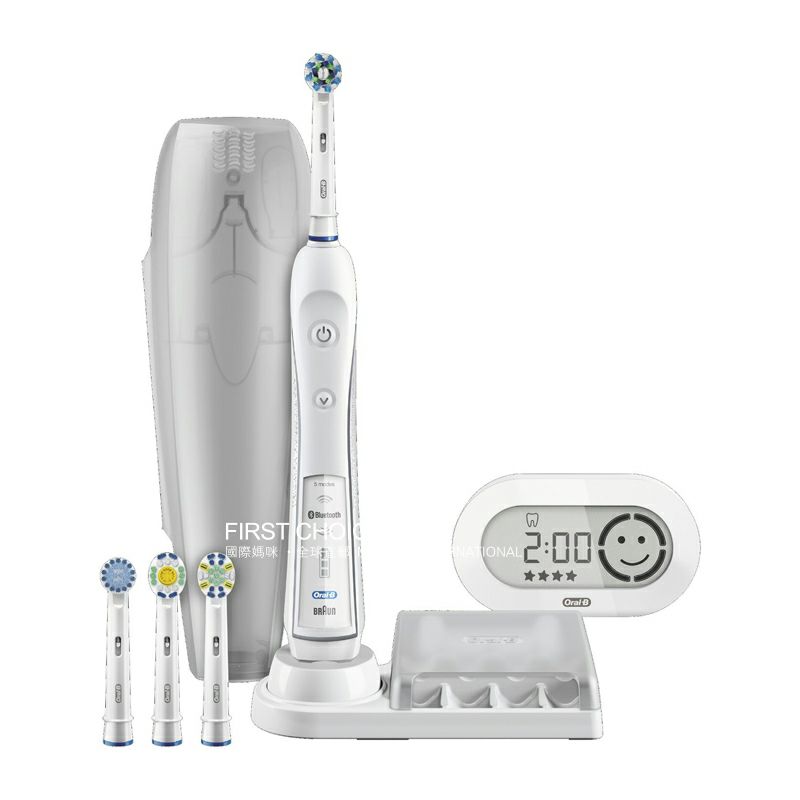 BRAUN 독일oral-b 프로 6000 iBrush 3D 블루투스스마트전동칫솔해외버전