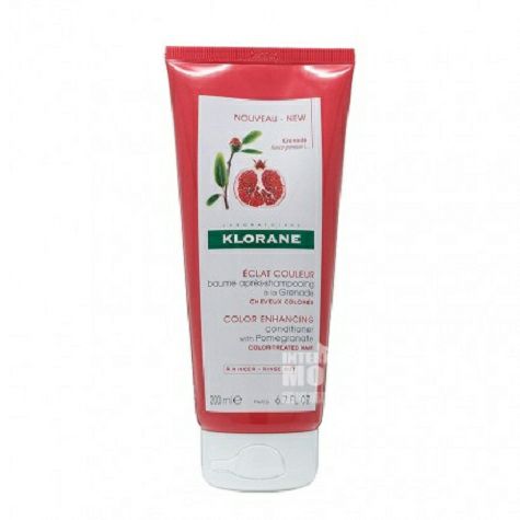 KLORANE 프렌치레드석류잠금컬러리페어컨디셔너해외버전