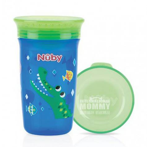 Nuby 미국 360도누출방지음주컵 300ml 6 개월이상해외버...
