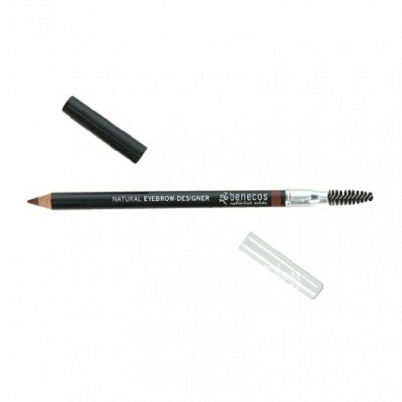 Benecos 독일유기농식물눈썹브러시가있는양면아이브로우펜슬