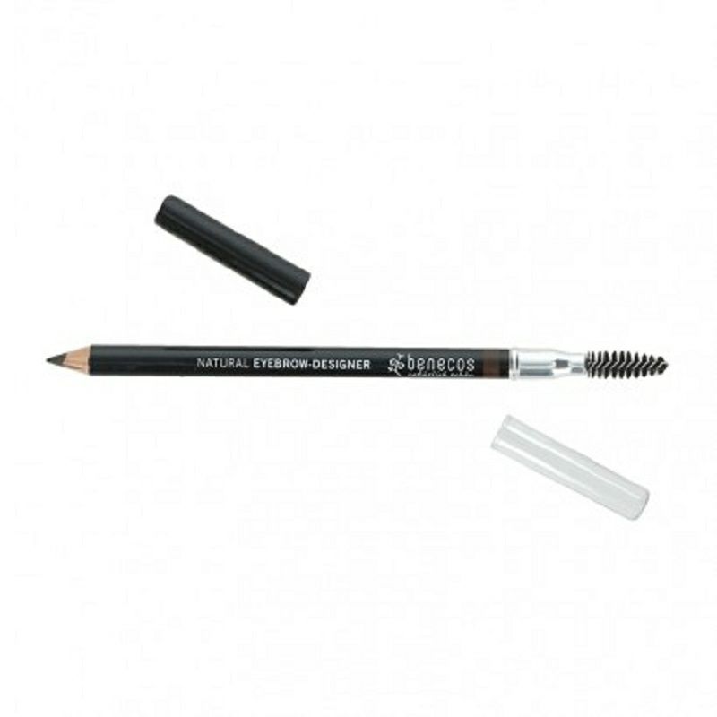 Benecos 독일유기농식물눈썹브러시가있는양면아이브로우펜슬