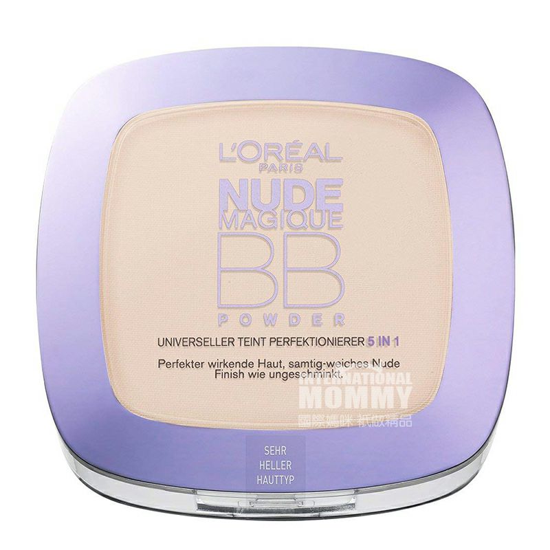 L OREAL Paris 피부친화적 5-in-1 컴팩트파우더해외판