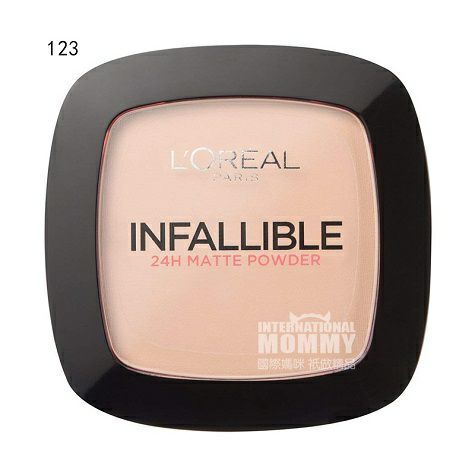 L OREAL 파리프랑스 24 시간오일컨트롤무광택파우더해외판