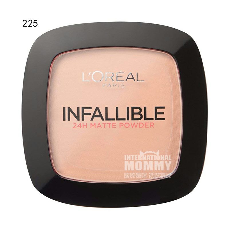 L OREAL 파리프랑스 24 시간오일컨트롤무광택파우더해외판