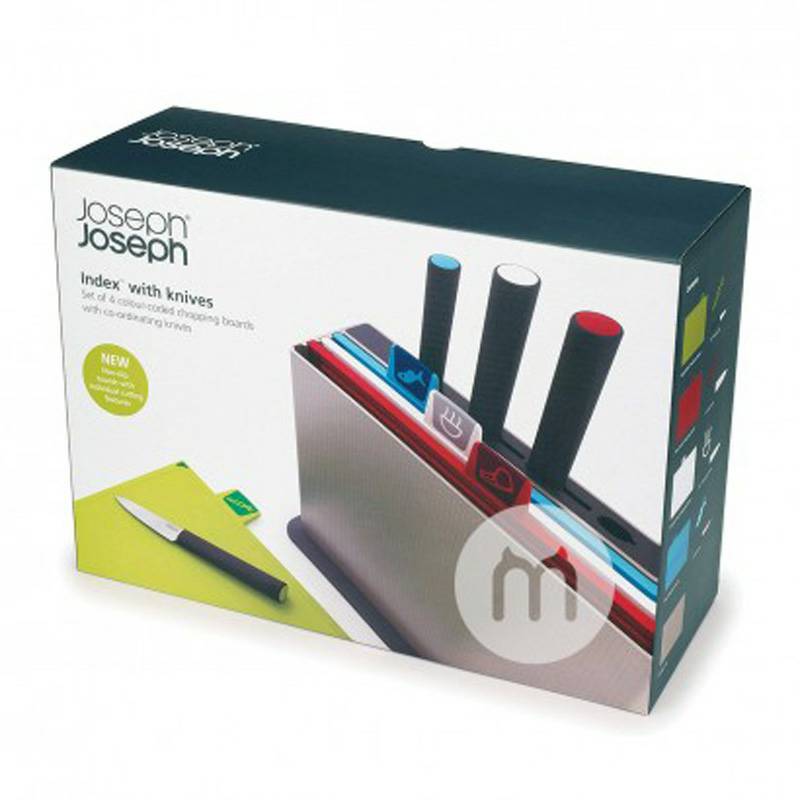 Joseph 영국Index건강지표도마+나이프세트해외버전