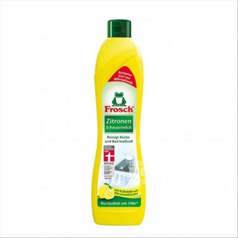Frosch 독일레몬스테인리스세라믹주방및화장실청소기 500ml 해외버전