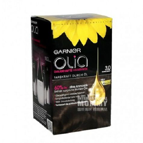 GARNIER 프렌치암모니아프리염색약 3.0 암갈색해외판