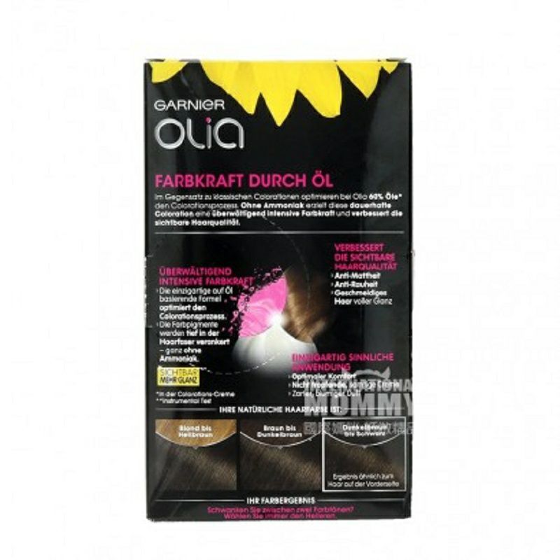 GARNIER 프렌치암모니아프리염색약 3.0 암갈색해외판