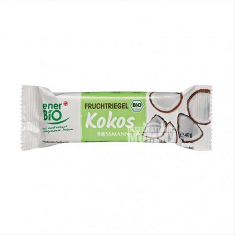 Ener BiO유기농코코넛과일바 * 15 해외버전