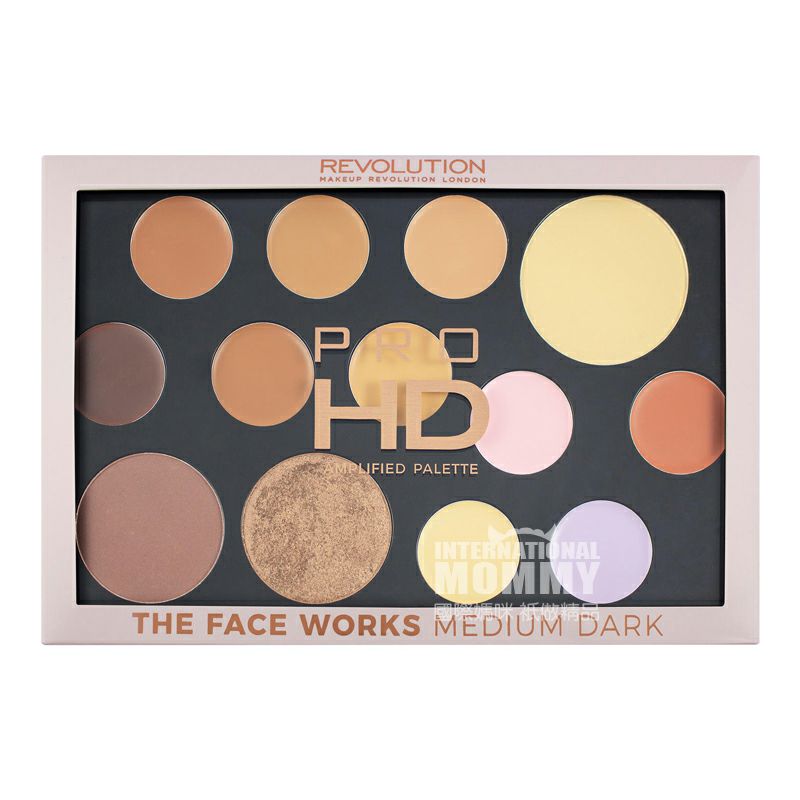 MAKEUP REVOLUTION 영국메이크업리볼루션 13 색전문 HD 팔레트해외판