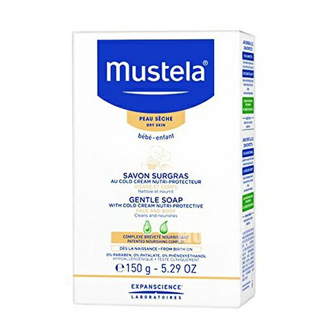Mustela 프랑스베이비젠틀보습콜드크림비누해외버전