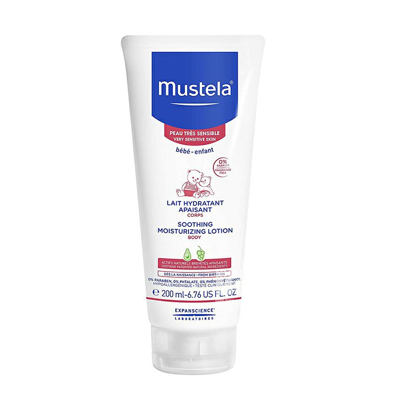 Mustela 프랑스과민한근육습기를공급몸로션해외버전