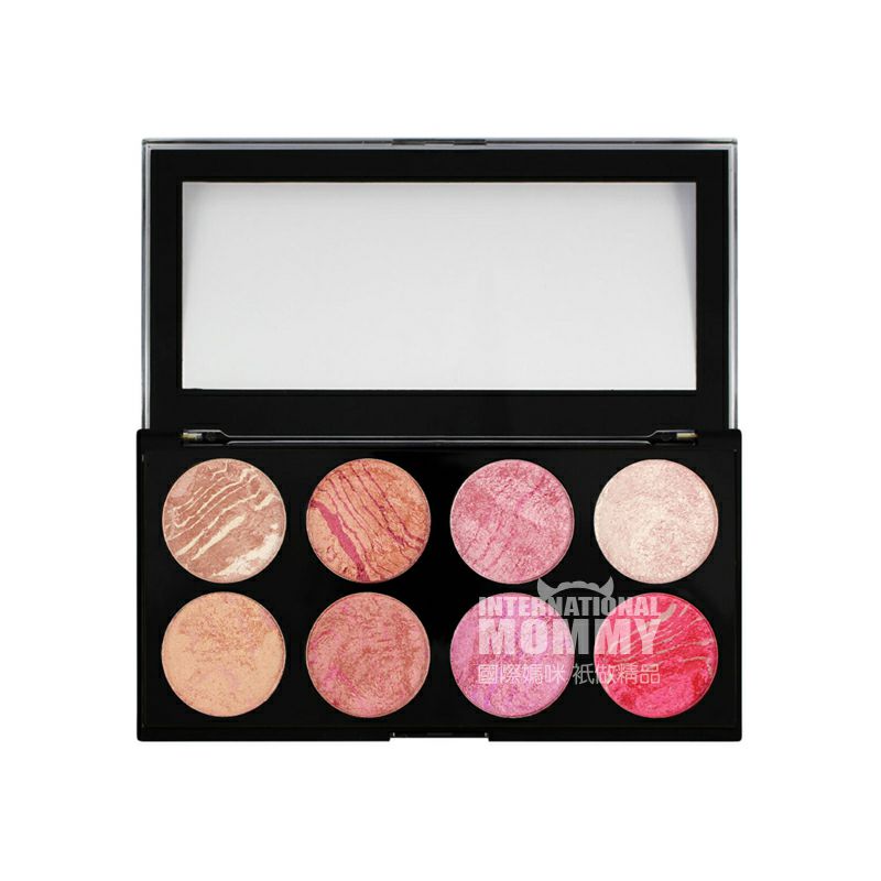 MAKEUP REVOLUTION 영국메이크업리볼루션 8 색베이킹펄블러쉬트레이해외판