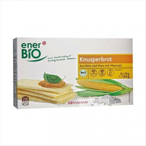 Ener BiO 독일유기농옥수수파삭파삭한빵 * 2 해외버전