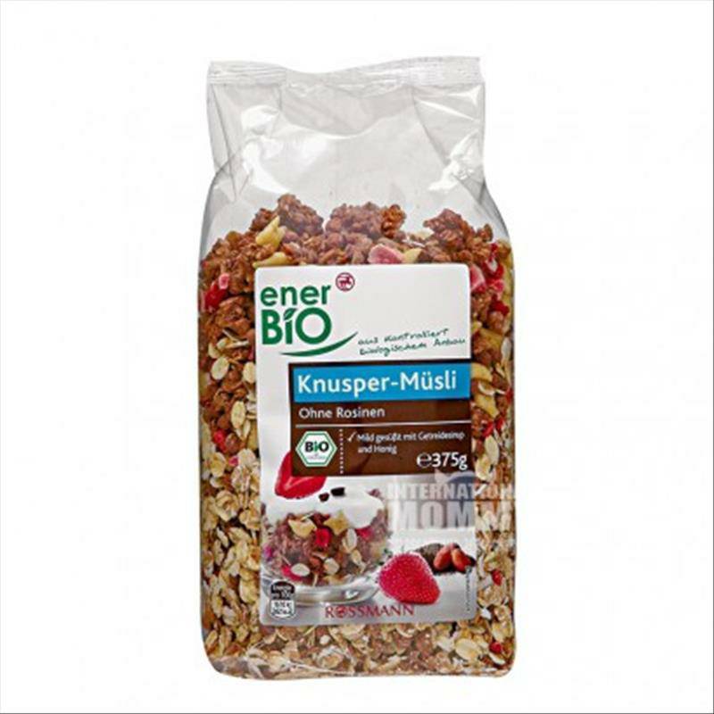 Ener BiO 독일유기바삭한코코아딸기오트밀해외버전