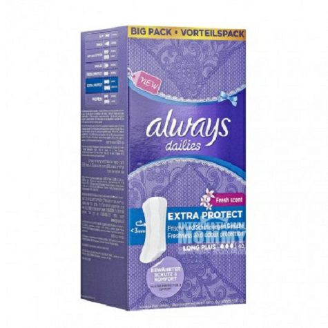 Always 독일데일리시리즈일일위생패드 3 방울 40 개 * 2...