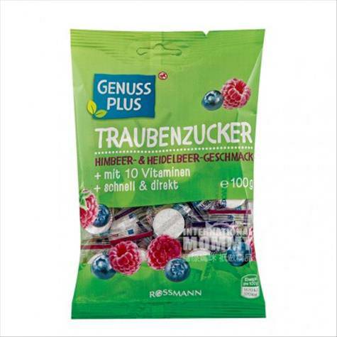 GENUSS PLUS 독일과일포도당 100g 해외버전