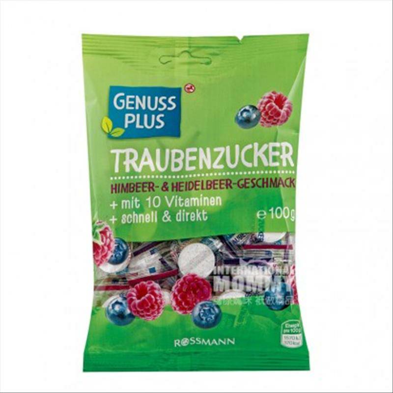 GENUSS PLUS 독일과일포도당 100g 해외버전