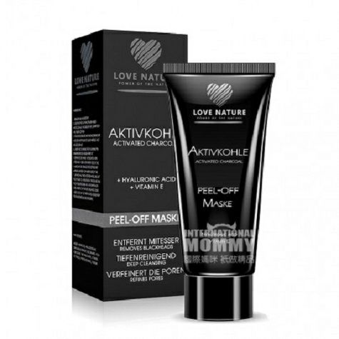 LOVE NATURE 독일사랑자연활성탄각질제거마스크해외버전