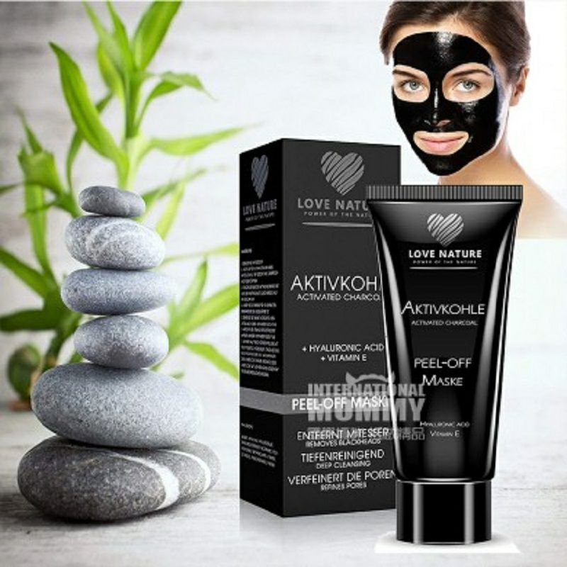 LOVE NATURE 독일사랑자연활성탄각질제거마스크해외버전