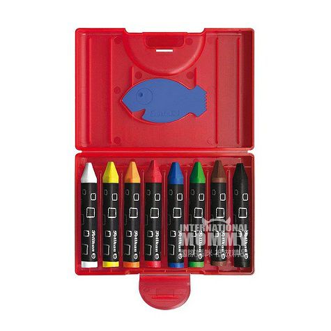 Pelikan독일방수방수크레용 8 색해외버전