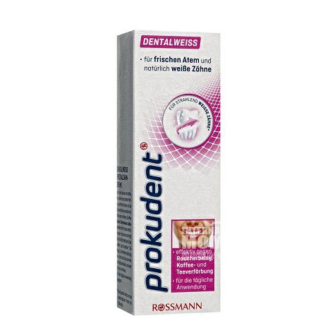 Prokudent 독일성인신선한숨자연흰치약 * 2 해외버전