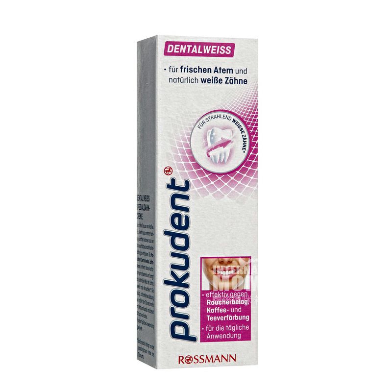 Prokudent 독일성인신선한숨자연흰치약 * 2 해외버전