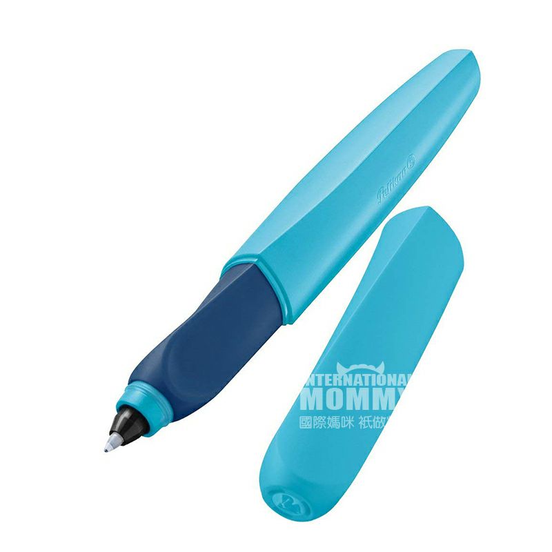 Pelikan독일어학생들은올바른자세를사용하여볼펜해외버전을연습합니다