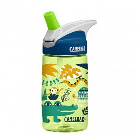 CAMELBAK 미국어린이밀짚컵정글동물 400ml 해외버전